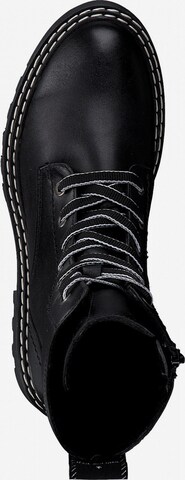 TAMARIS Lace-Up Ankle Boots in Black