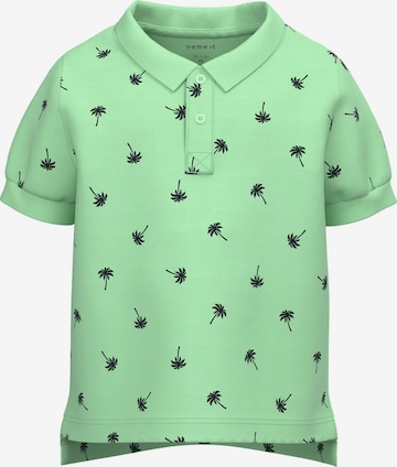 NAME IT - Camisola 'VOLO' em verde: frente