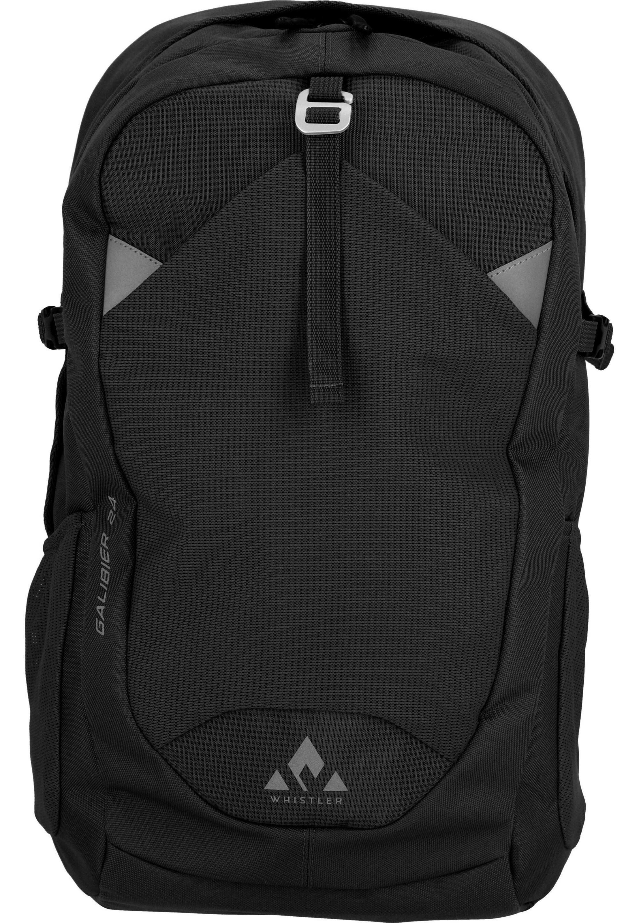 Whistler Rucksack 'Galibier' in Schwarz: Vorderseite