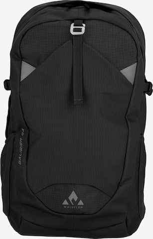 Whistler Backpack 'Galibier' in Black: front