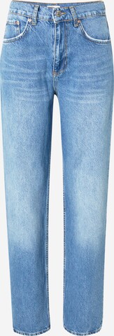 Gina Tricot Regular Jeans in Blauw: voorkant