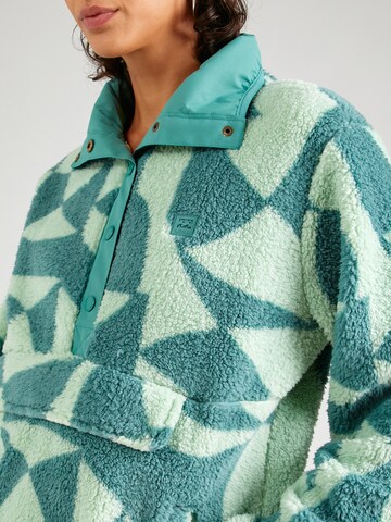 BILLABONG Athletic Sweater 'SWITCHBACK' in Green