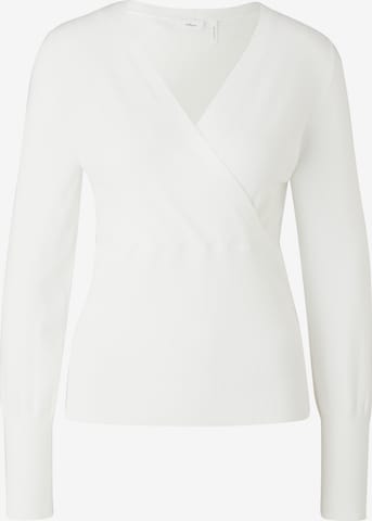 s.Oliver BLACK LABEL - Jersey en blanco: frente