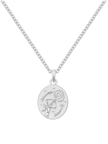 Collana 'Game-Changer' di Hey Happiness in argento: frontale