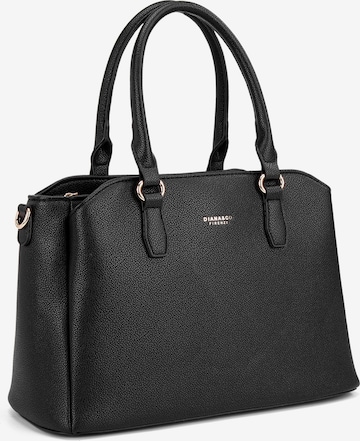 Borsa a mano di Diana&Co. in nero: frontale