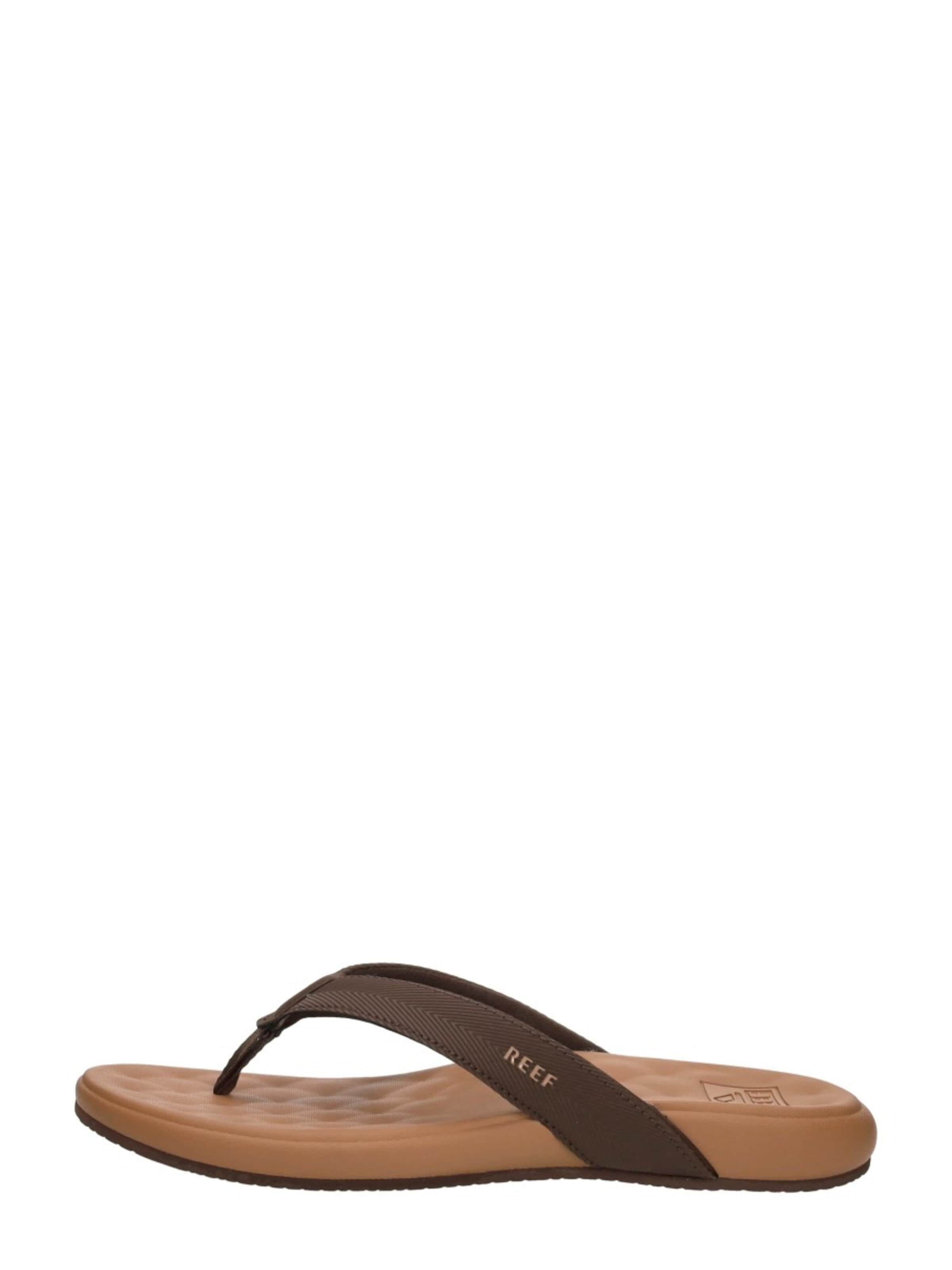 REEF T-Bar Sandals 'Cushion Melody' in Brown