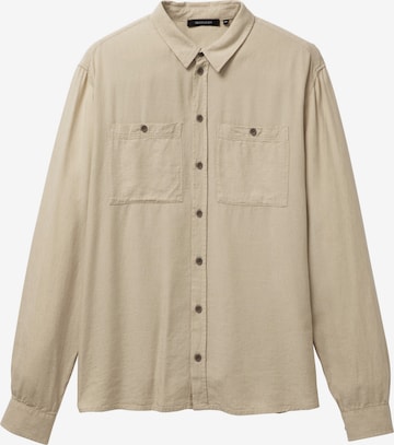 recolution Regular fit Button Up Shirt in Grey: front