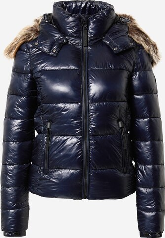 Veste d’hiver 'Fuji' Superdry en bleu : devant