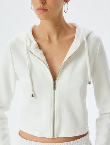 Koton Knit cardigan in White