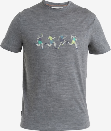 ICEBREAKERTehnička sportska majica 'Tech Lite III' - plava boja: prednji dio