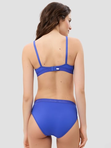 BeeDees T-shirt Bra 'Bügel-BH Microfun W mit Bügel' in Blue