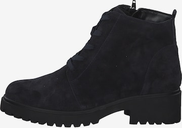 WALDLÄUFER Lace-Up Ankle Boots 'Luise' in Blue