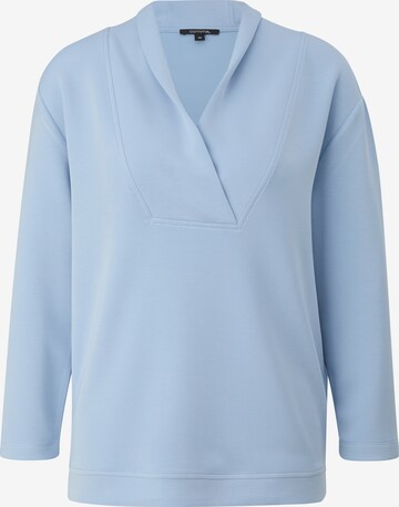 COMMA Sweatshirt in Blue: front