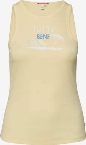 QS Shirt in Yellow: front