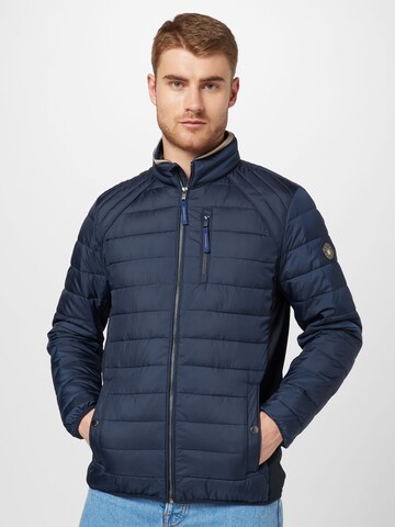 FQ1924 Between-Season Jacket 'Jacob' in Blue: front