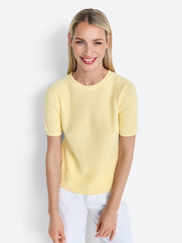 Rich & Royal Pullover in Gelb: Vorderseite