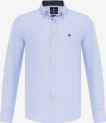 Chemise 'JADON' DENIM CULTURE en bleu : devant