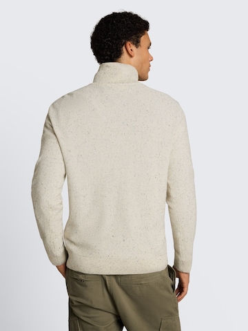 TOM TAILOR DENIM Pullover in Weiß