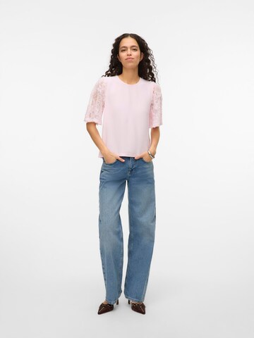 VERO MODA Shirt 'VMNina' in Roze