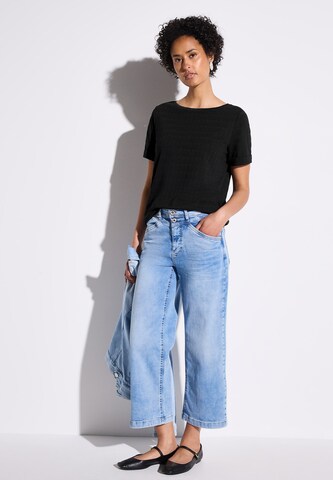 STREET ONE Shirt in Black