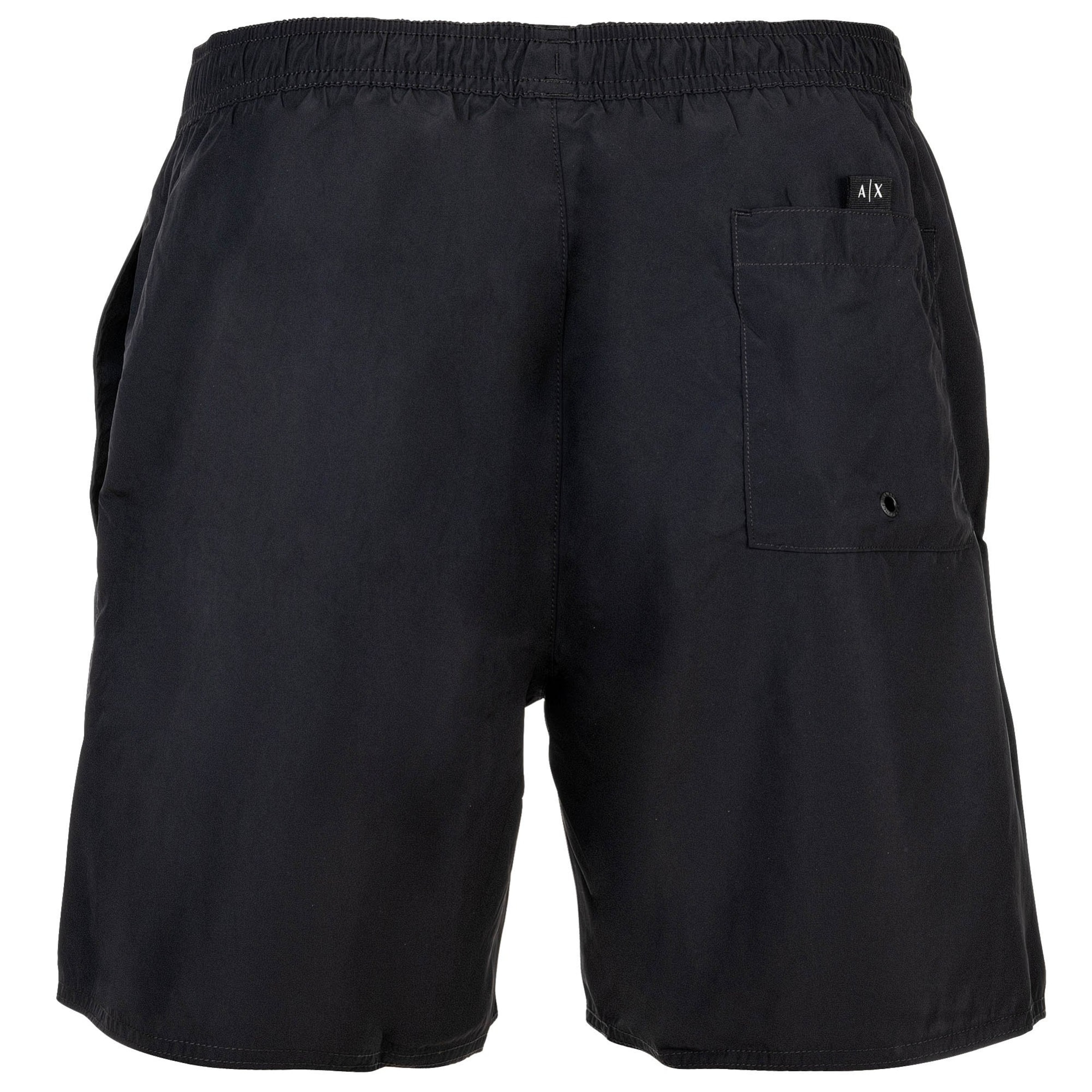 ARMANI EXCHANGE Rövid fürdőnadrágok - fekete