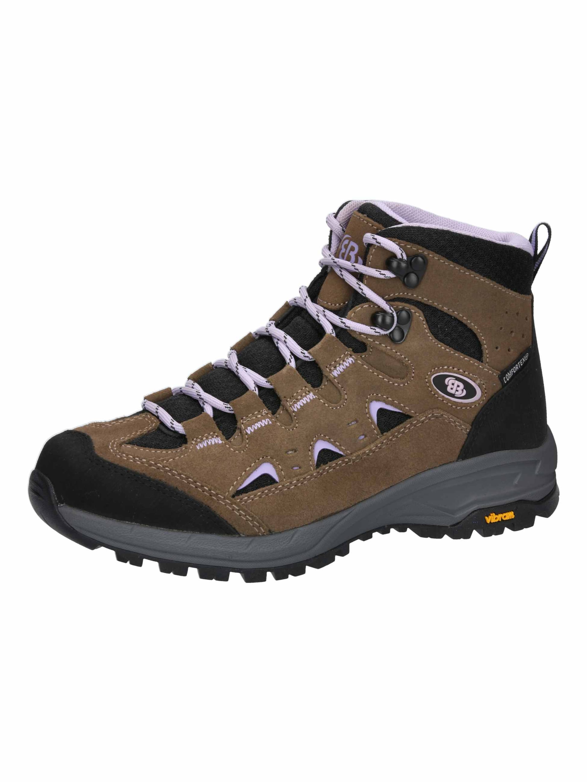 Brütting Boots ' Mount Bear High ' in Brown: front