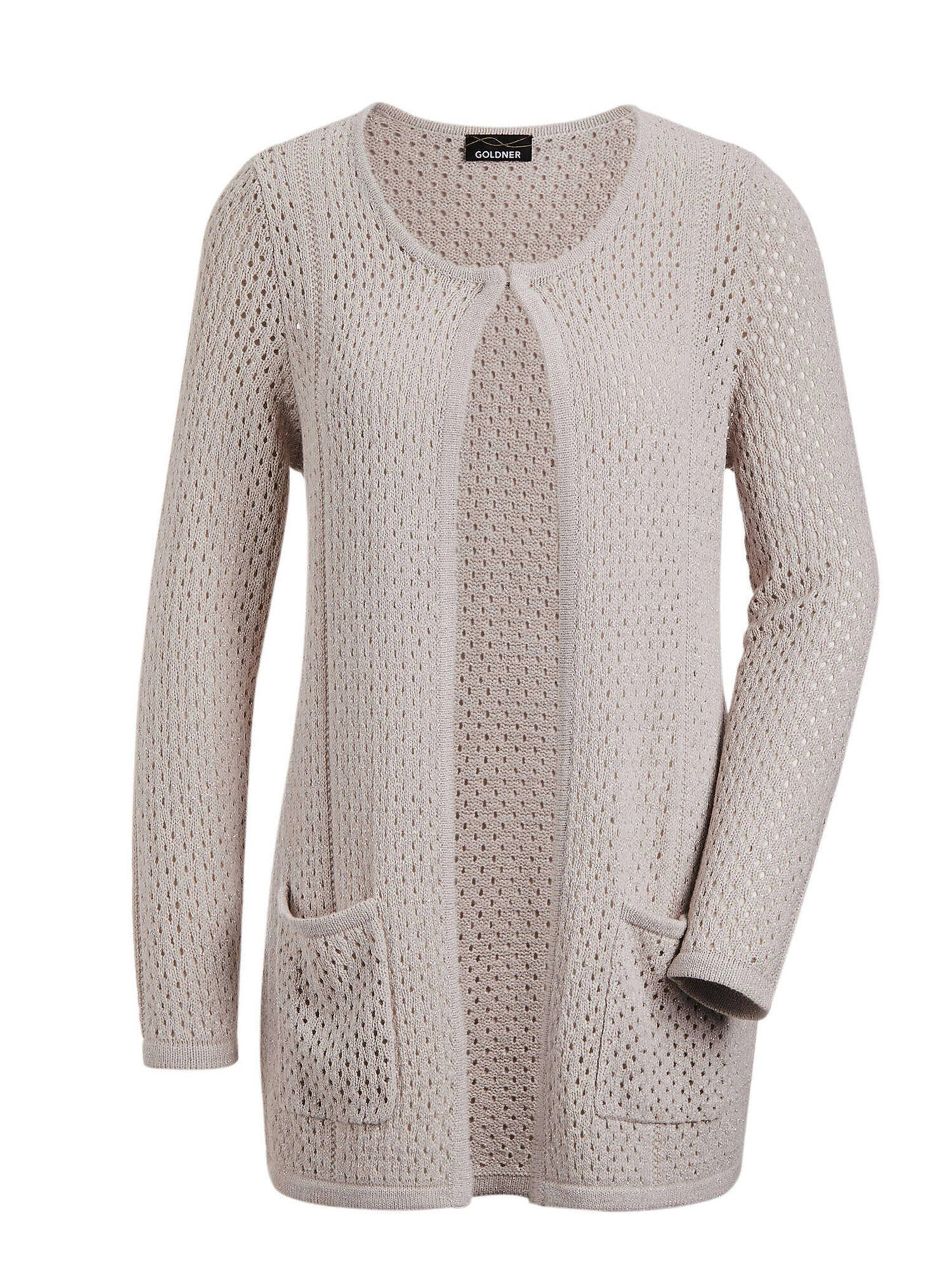 Goldner Cardigan en pierre, Vue avec produit