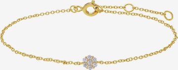 Lucardi Bracelet 'Klassisch' in Gold: front