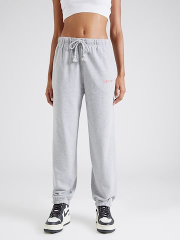LEVI'S ® Zúžený Kalhoty 'Laundry Day Sweatpants' – šedá: přední strana