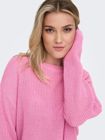 ONLY Pullover i pink