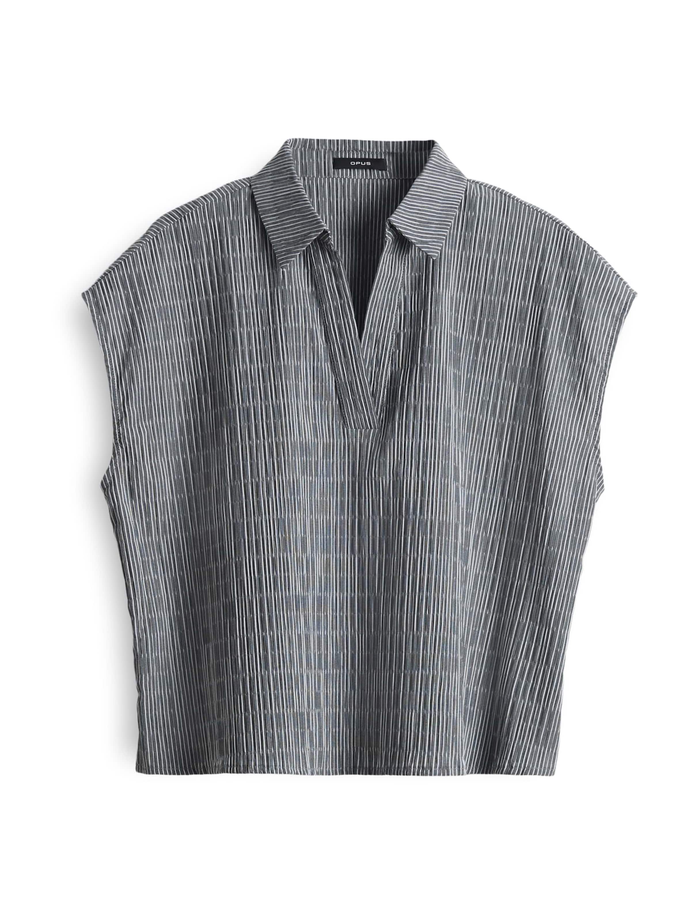 OPUS Bluse 'Fanna' in Blau: Vorderseite