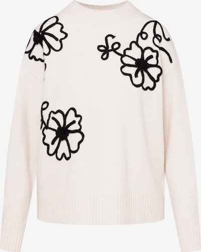 Pulover Quiosque pe negru, Vizualizare produs