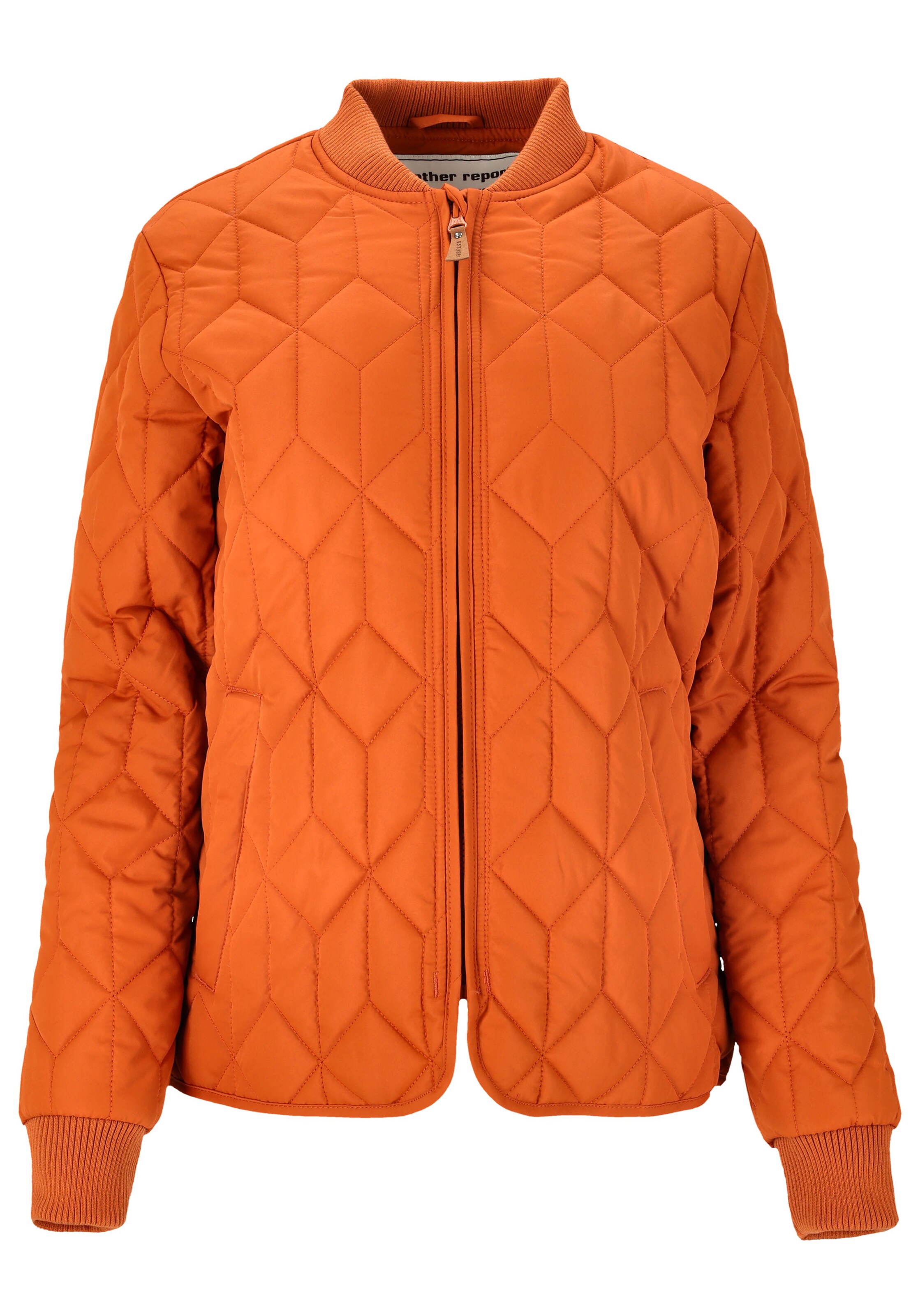 Weather Report Sportjas 'Piper' in Oranje: voorkant