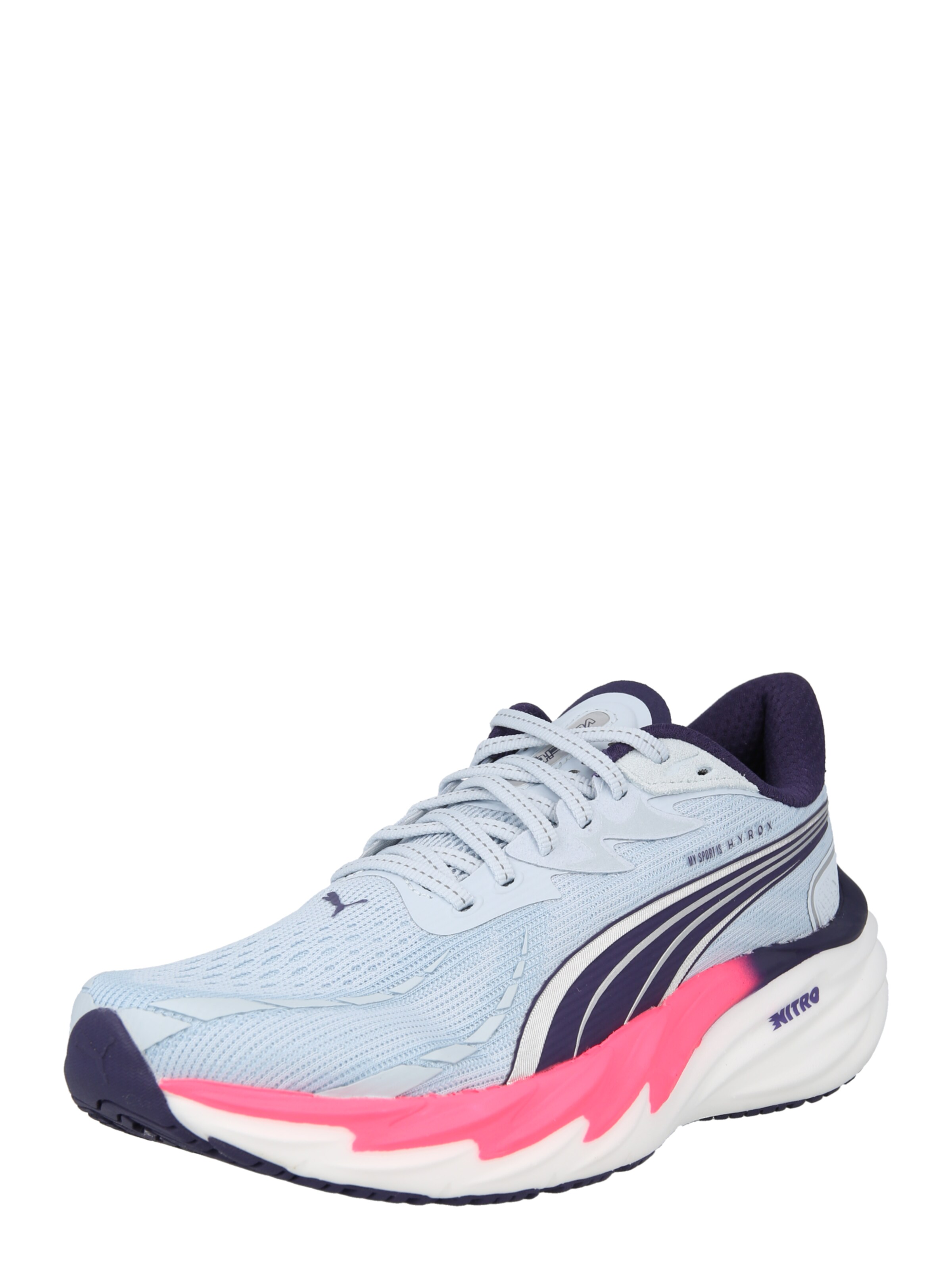 PUMA Loopschoen 'Puma x Hyrox Velocity Nitro™ 4' in Blauw: voorkant