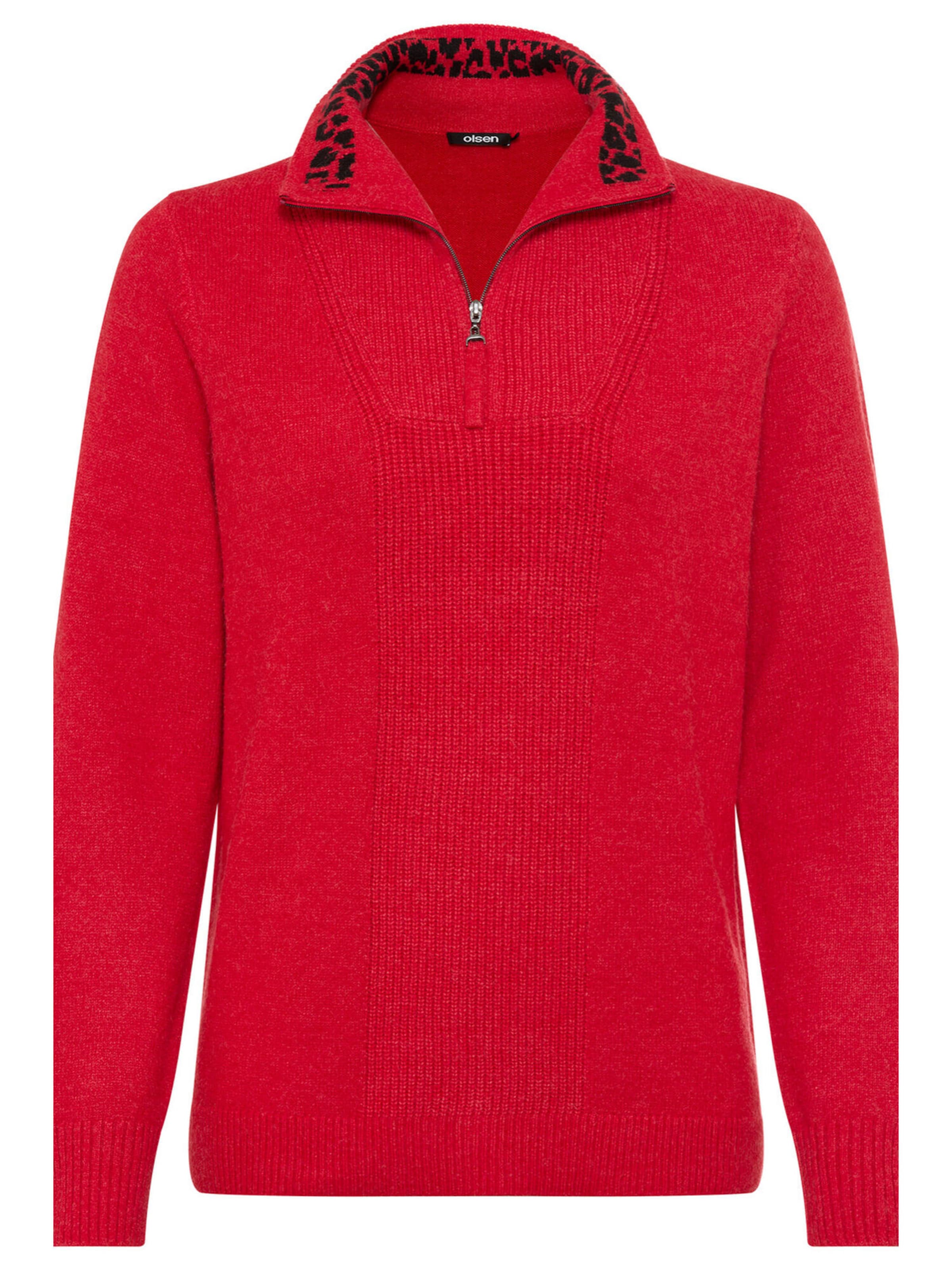 Olsen Sweater in Red: front