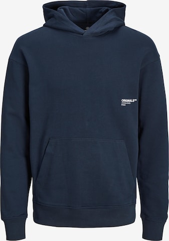 JACK & JONES - Sweatshirt 'Clean' em azul: frente