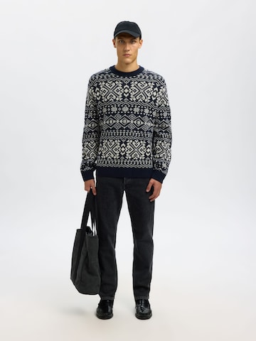 Pull-over SELECTED en mélange de couleurs