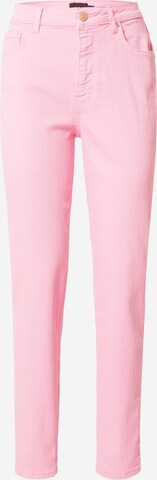 Slimfit Jeans 'Dea' di PIECES in rosa: frontale