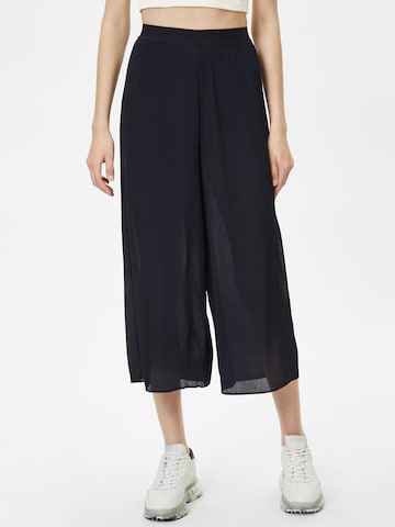 Wide leg Pantaloni 'Nicky' di ABOUT YOU in nero: frontale
