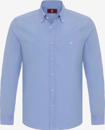 Camicia di Williot in blu: frontale