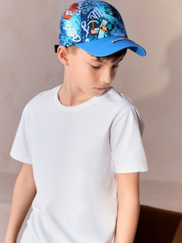 Next Шапка с периферия в синьо