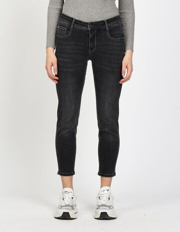 Gang Jeans in Black: front