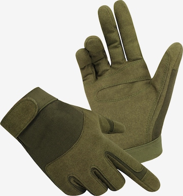 normani Athletic Gloves in Green: front