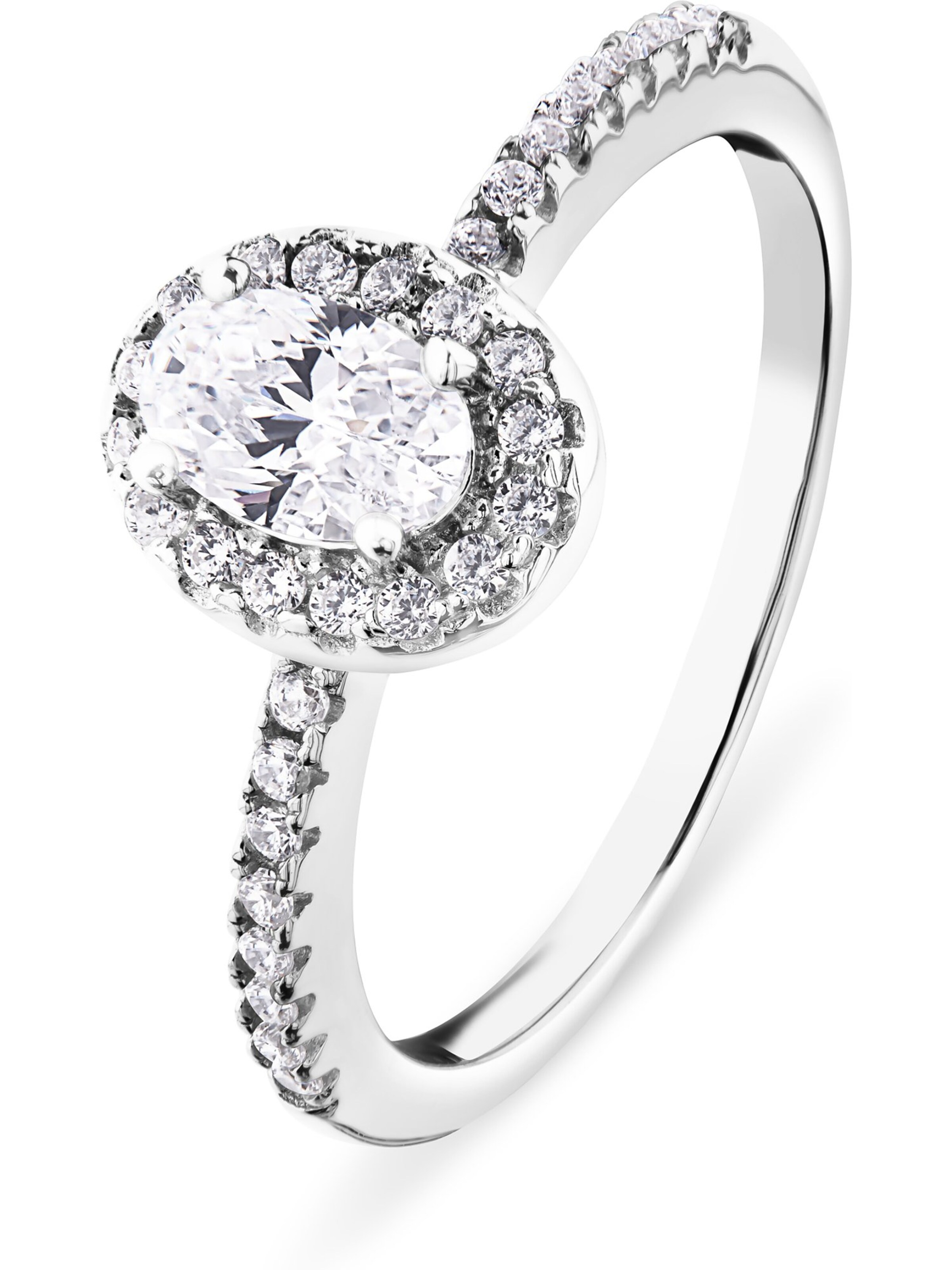 FAVS Ring in Silver: front