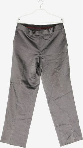 UNBEKANNT Pants in 35-36 in Silver: front