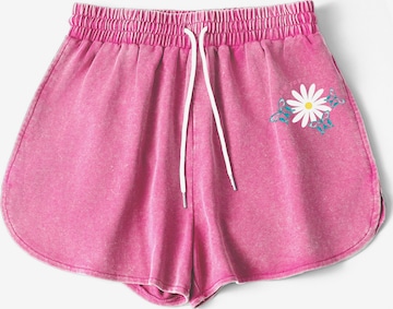GORHEY Loosefit Hose in Pink: Vorderseite