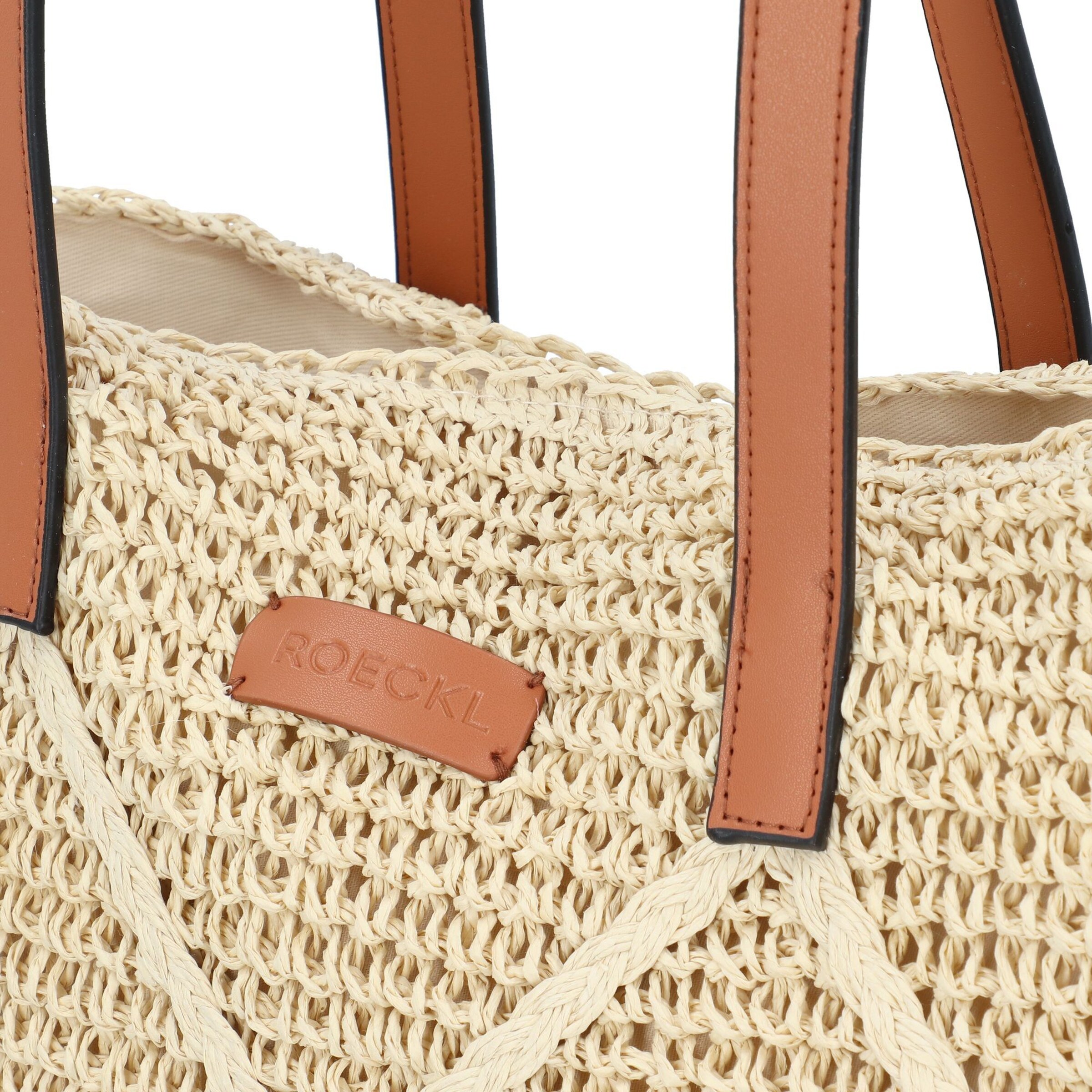 Roeckl Tasche 'SANSIBAR SCHULTERTASCHE MEDIUM' in Beige