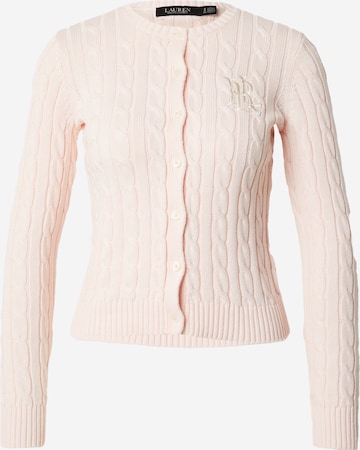 Lauren Ralph Lauren Knit Cardigan in Pink: front