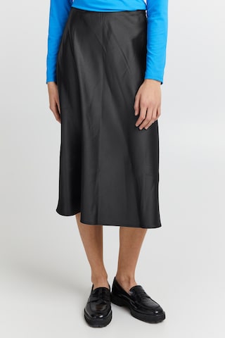 ICHI Skirt 'IXENDRA' in Black: front