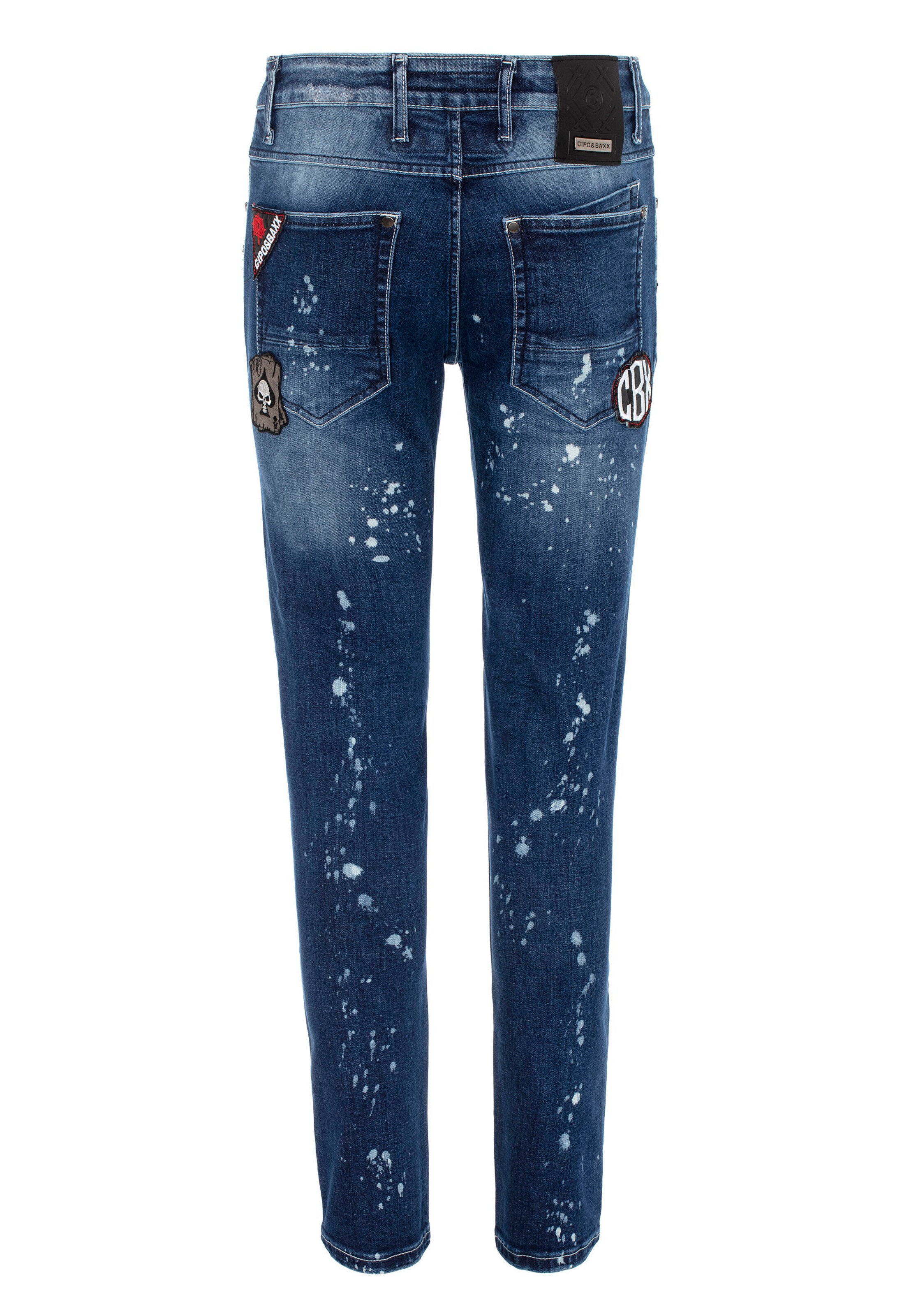 CIPO & BAXX Regular Jeans in Blau